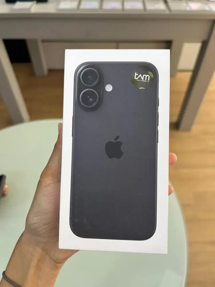 NEW IPHONE 16 128GB BLACK GRS NASIONAL (MSIh