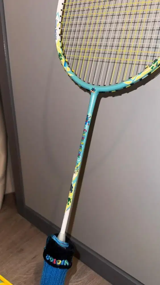 ORIGINAL Raket Badminton Limited Edition VICTOR X Crayon Shinchan