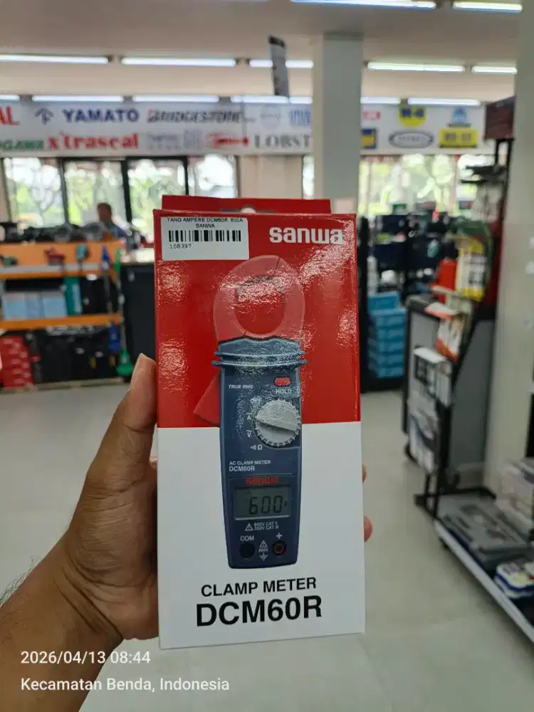 Jual AC Clamp Meter Sanwa DCM60R - Kondisi 1x Pakai & Normal (Batam)