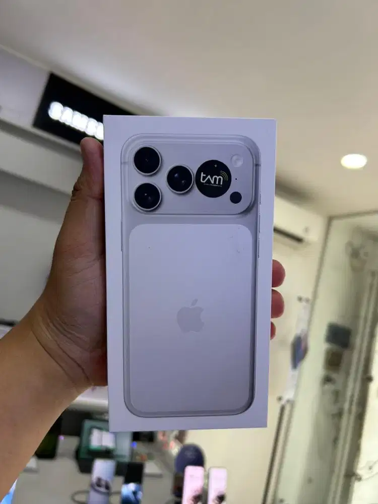 NEW IPHONE 17PRO 256GB SILVER GRS NASIONAL