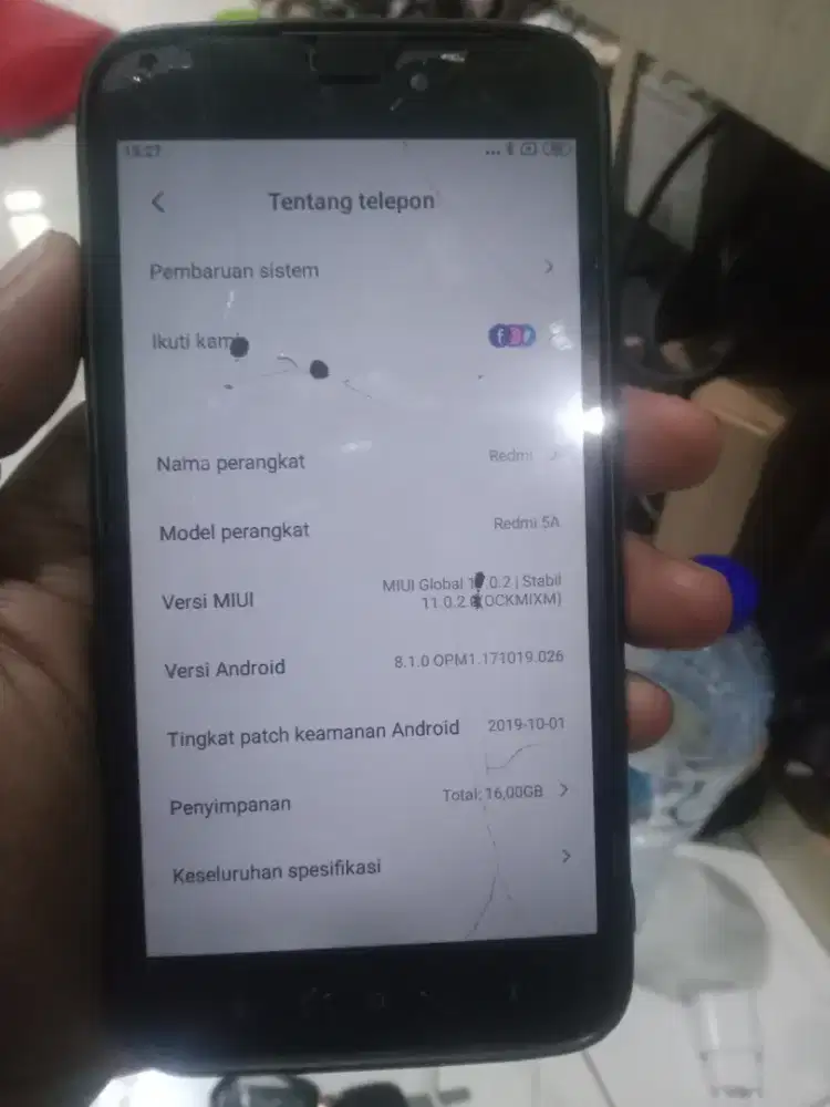Xiomi redmi 5a 2/16