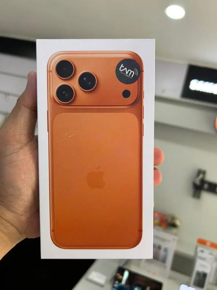 NEW IPHONE 17PRO 256GB ORANGE GRS NASIONAL