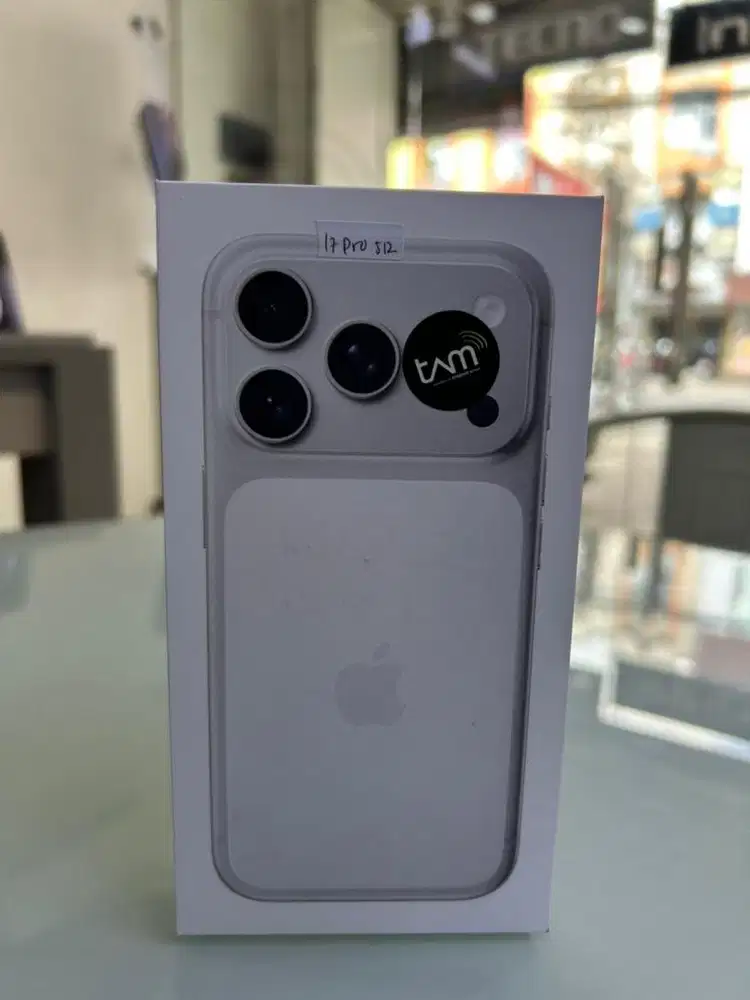 NEW IPHONE 17PRO 512GB SILVER GRS NASIONAL