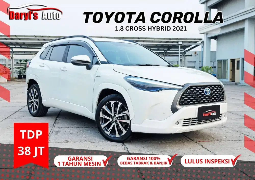 2021 Toyota Corolla Cross 1.8 Hybrid Matic Tdp 38jt