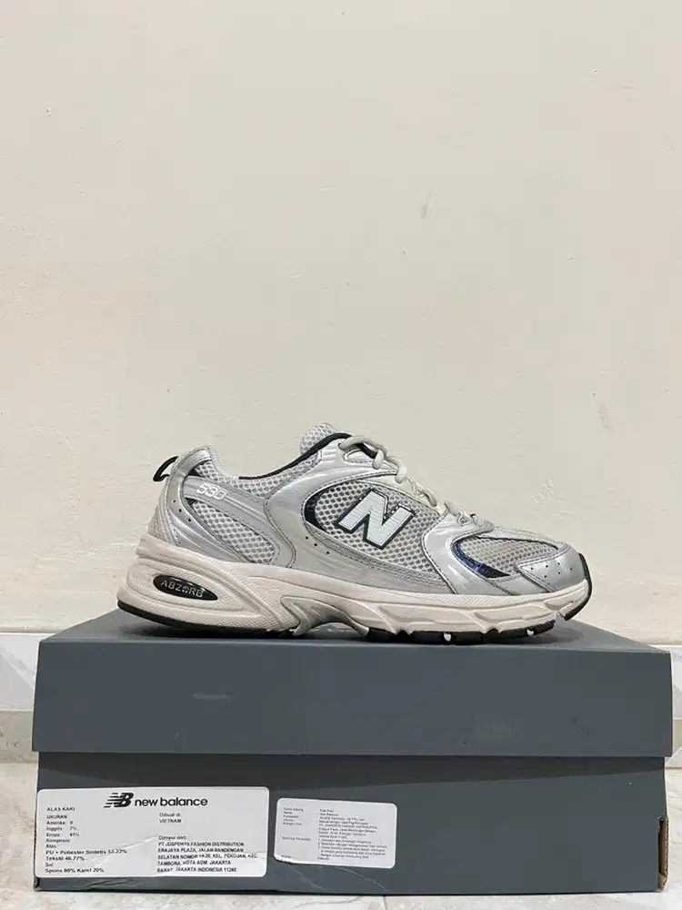 NB 530 Steel Grey (Size 41) VNDS Original 100%