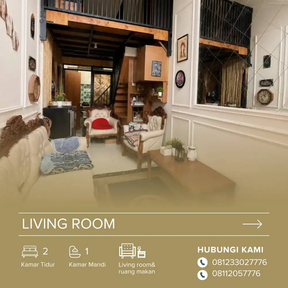 Disewakan Rumah Cluster Sapphire Gateway Pasteur – Lokasi Strategis De
