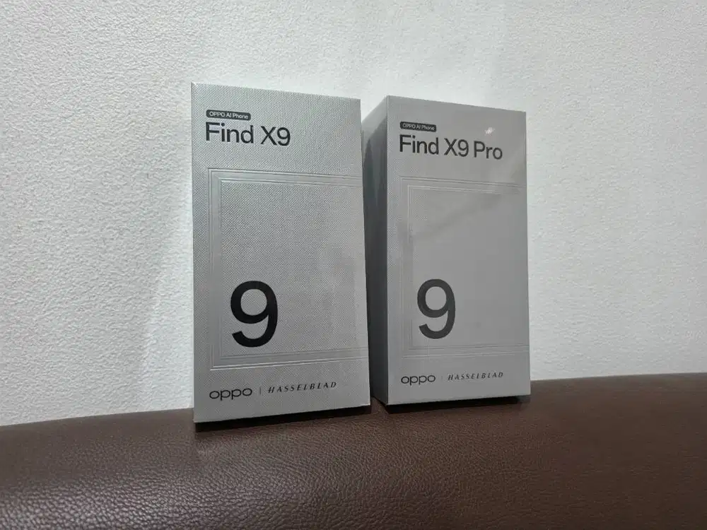 BNIB OPPO Find X9 Space Black 12/256GB Garansi Resmi Indonesia