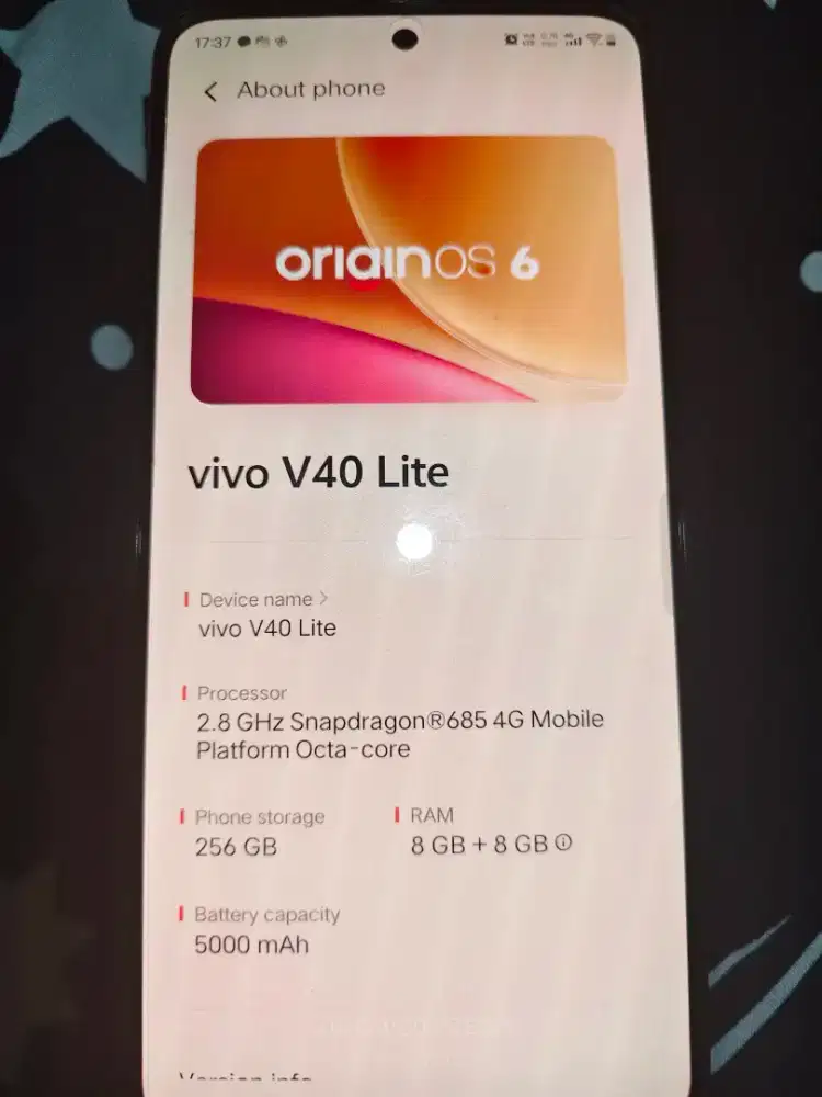 Vivo V40 Lite 5G