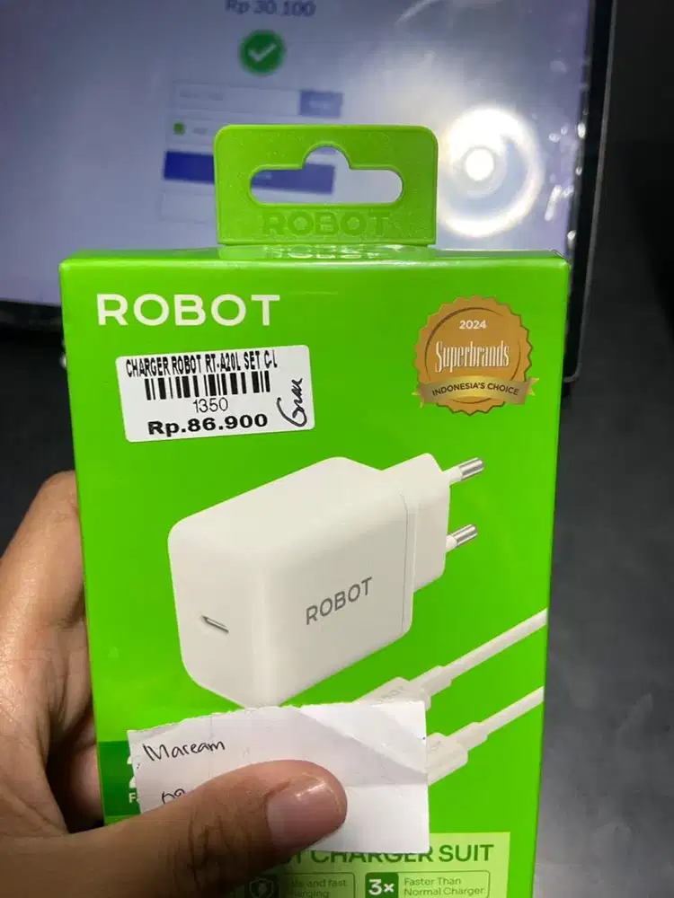 CHARGER ROBOT ATLANTIS DAHSYAT