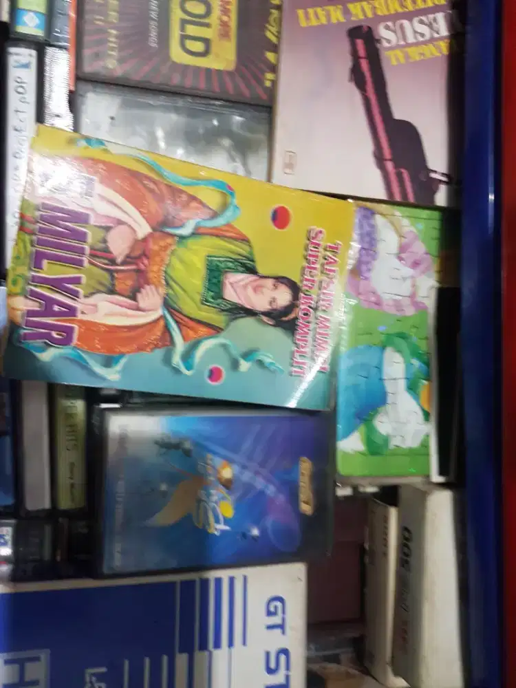 DVD. CD. KASET PITA Jadul Era 90 an.