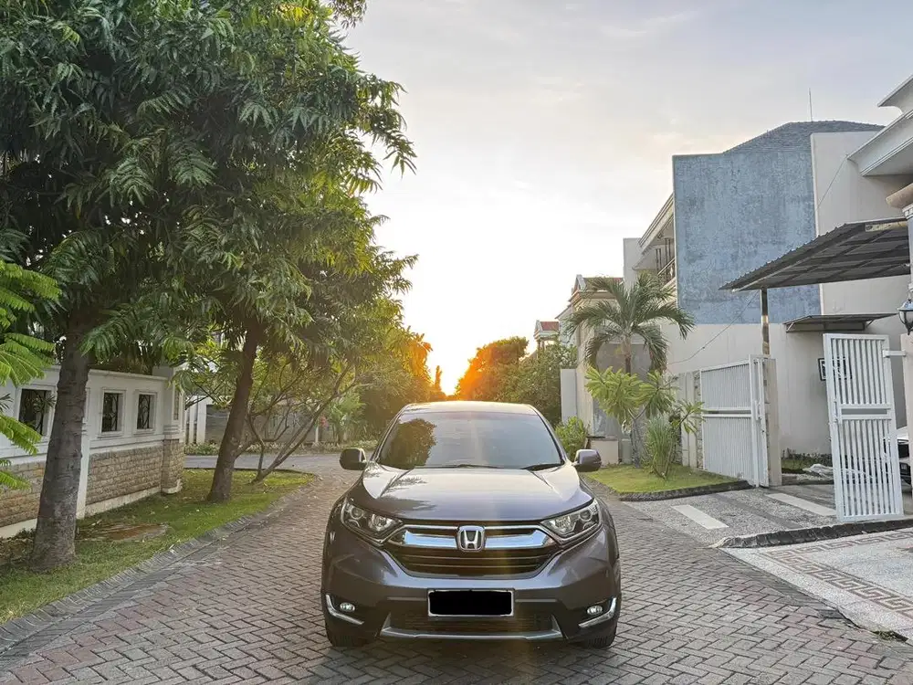 Honda CRV 1.5 Turbo 2017 PMK 2018 Grey non Prestige All New Plat W