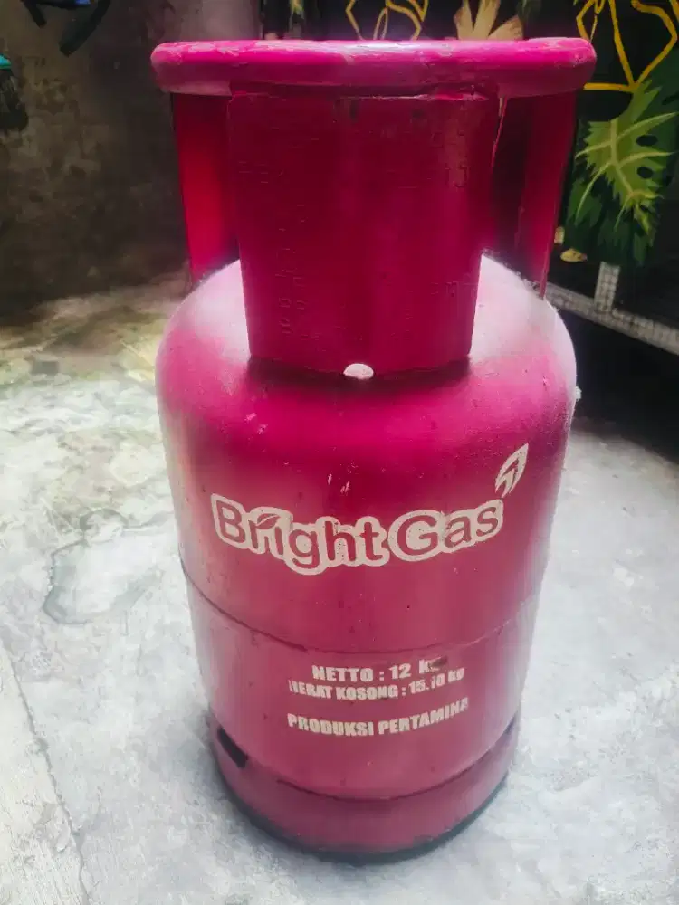 Tabung gas 12kg pink kosong