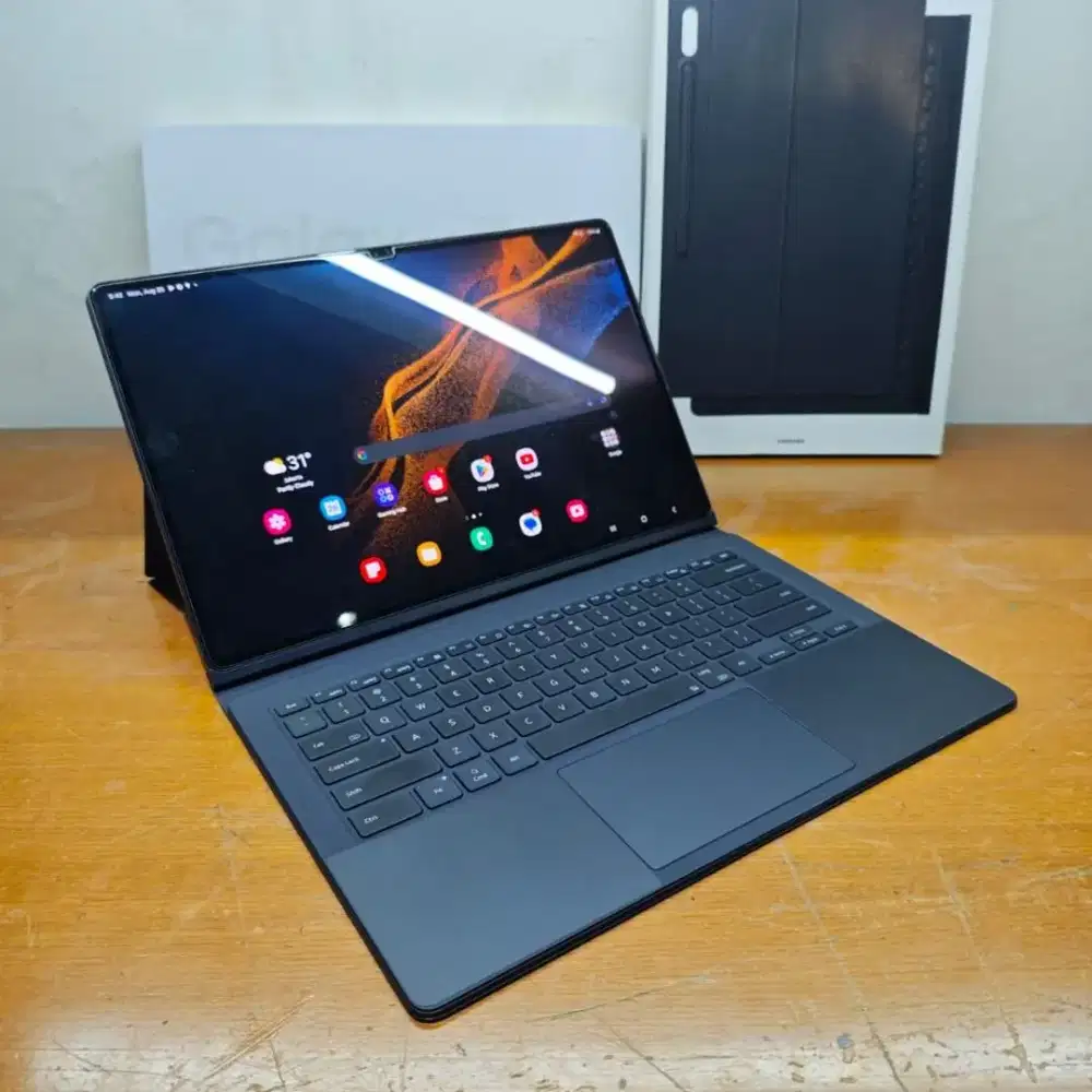 Bisa tt hp - Samsung Tab S8 Ultra 5G Ram 12gb + keyboard