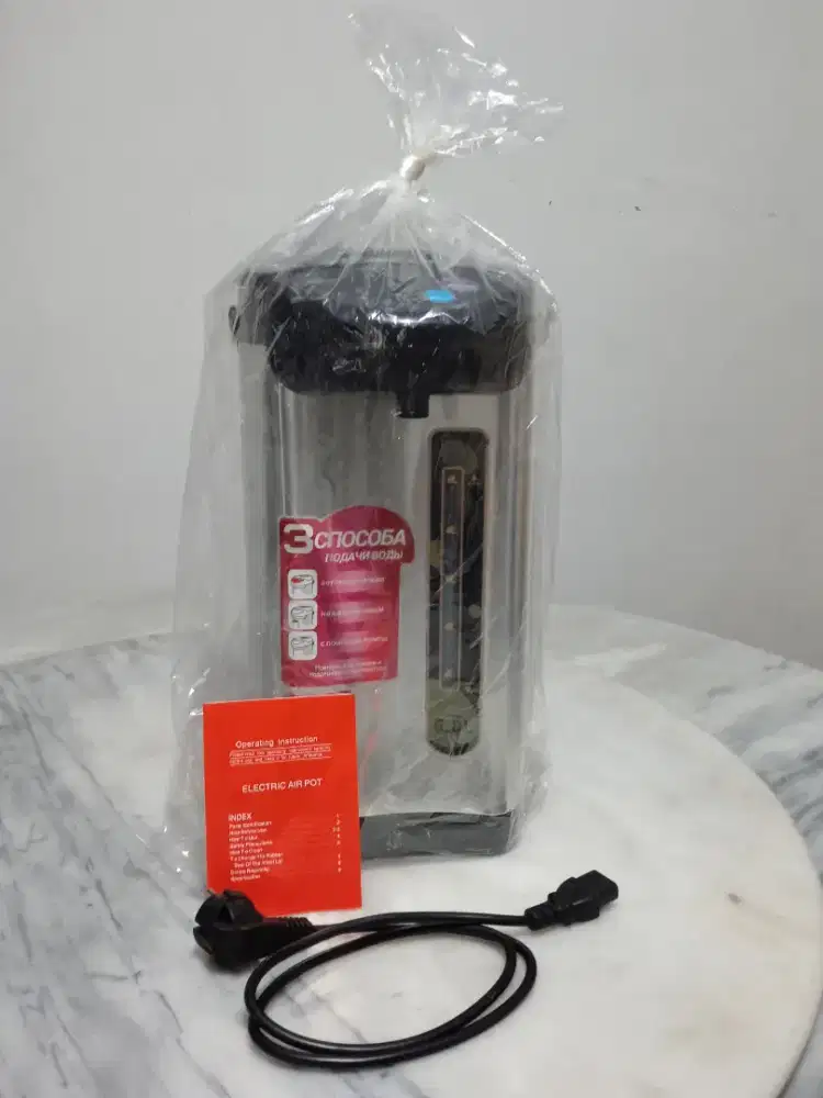 Termos Listrik Haeger 6.8L - Bekas Like New Pakai 1 Bulan