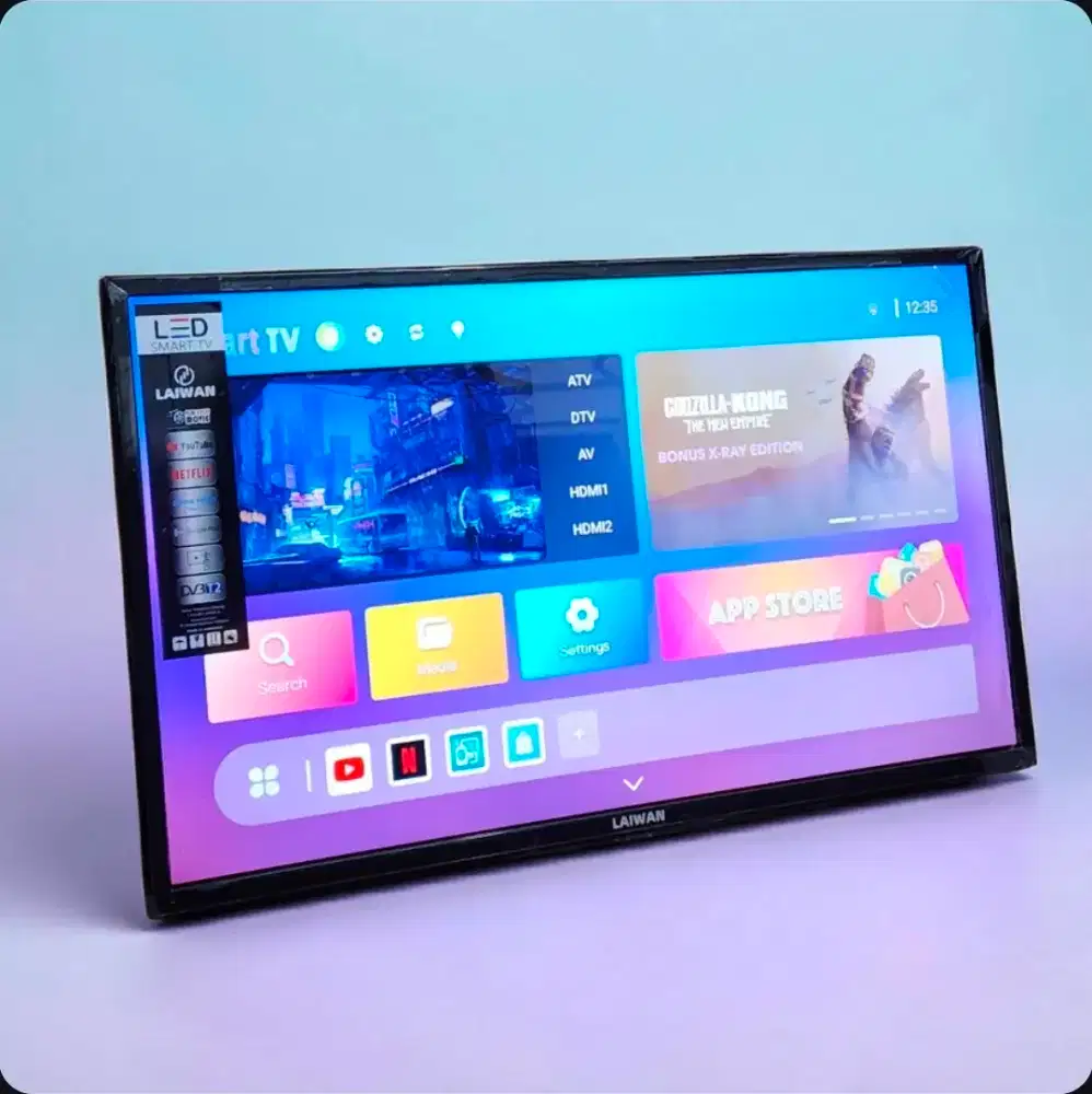 Smart TV Laiwan 32 inci terbaru - masih BARU bsa diantar