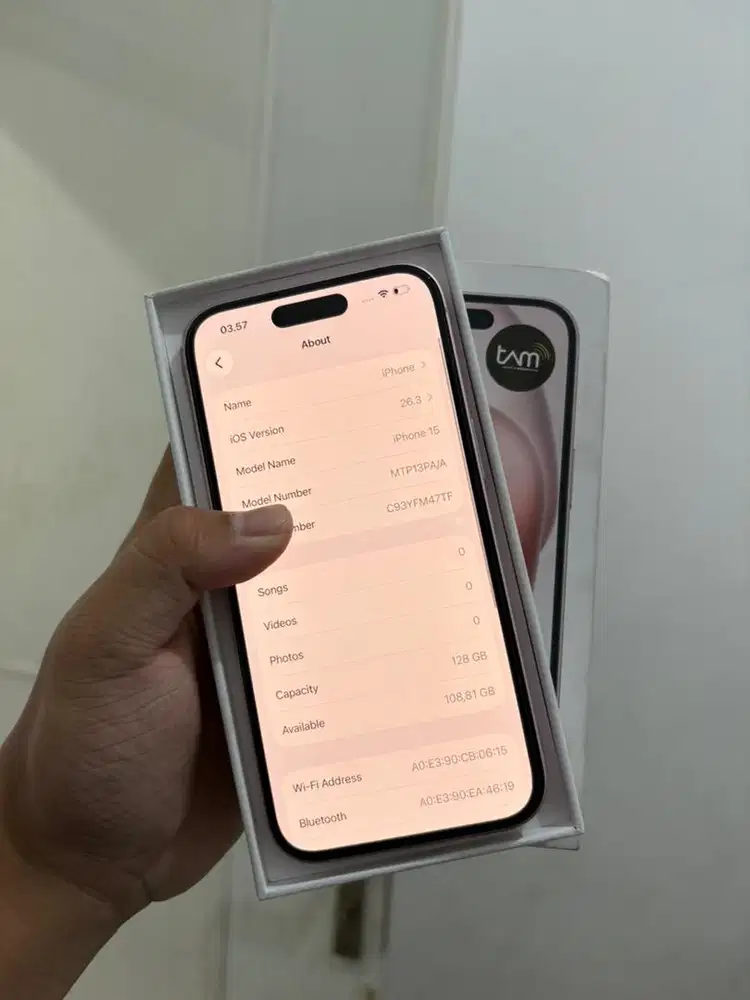 iphone 15 128gb ibox bnib