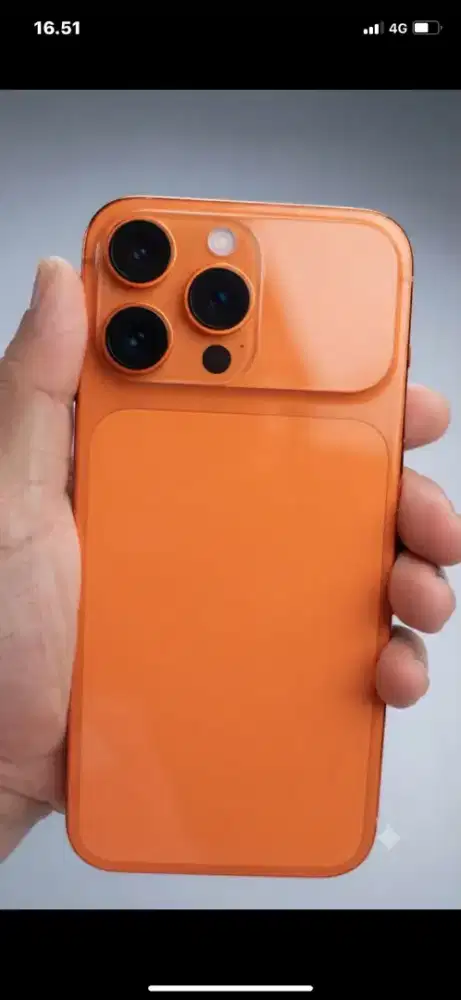 iPhone 17 promax 256GB orange on garansi januari
