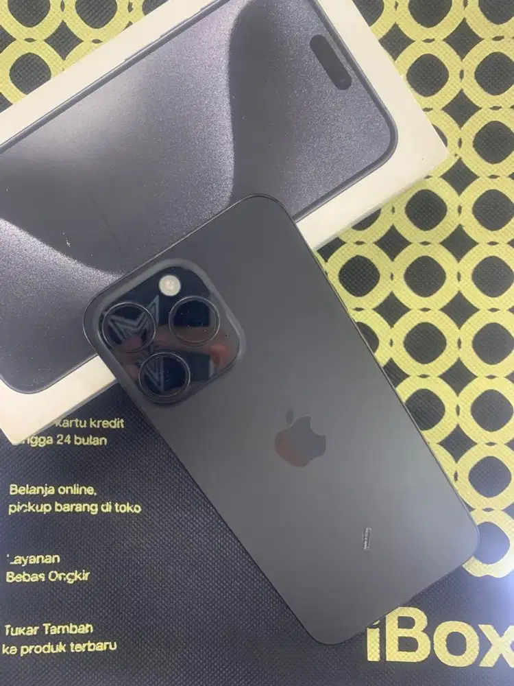 IPhone 15 Pro Max iBox PAA 256gb resmi 88%
