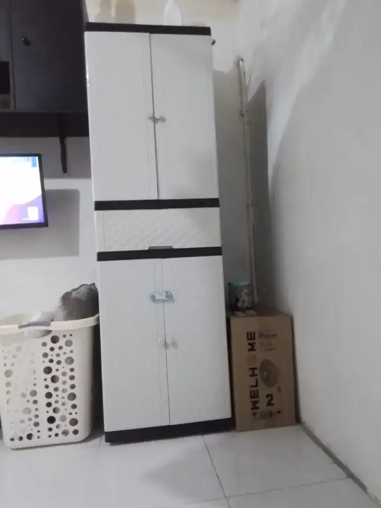 LEMARI PLASTIK (ASURANSI DARI SHOPEE)