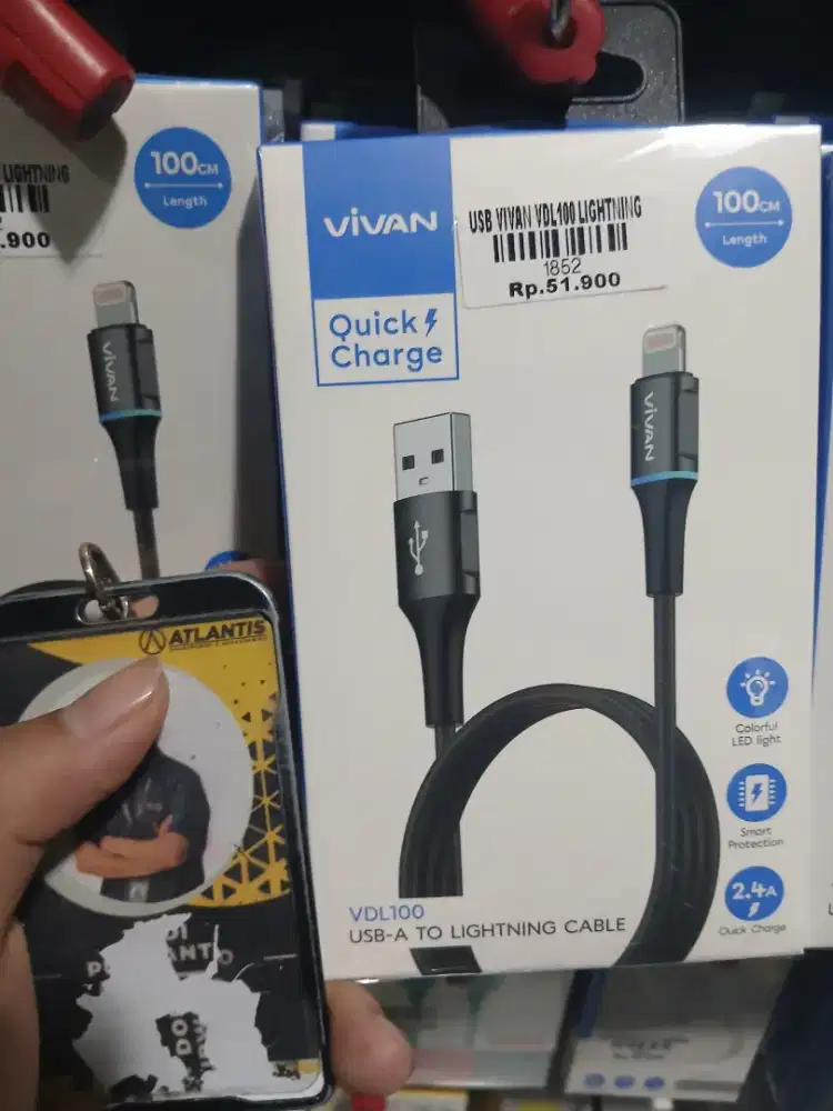 USB VIVAN VDL 100 LIGHTNING
ATLANTIS DAHSYAT