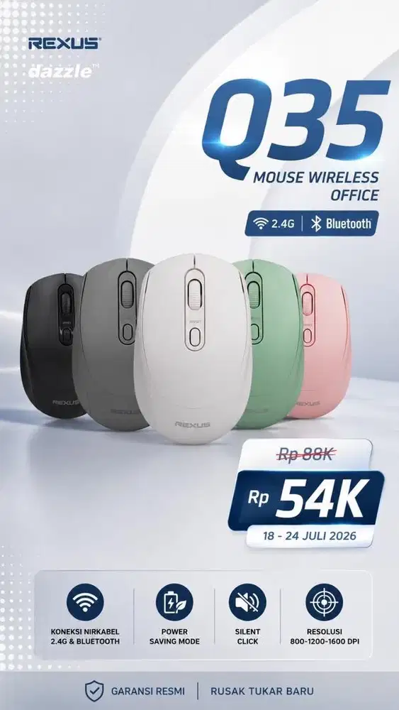 Mouse Office Wireless Q35 rexus