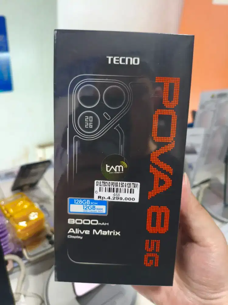 Tecno pova 8 5g ready stok ditoko Atlantis