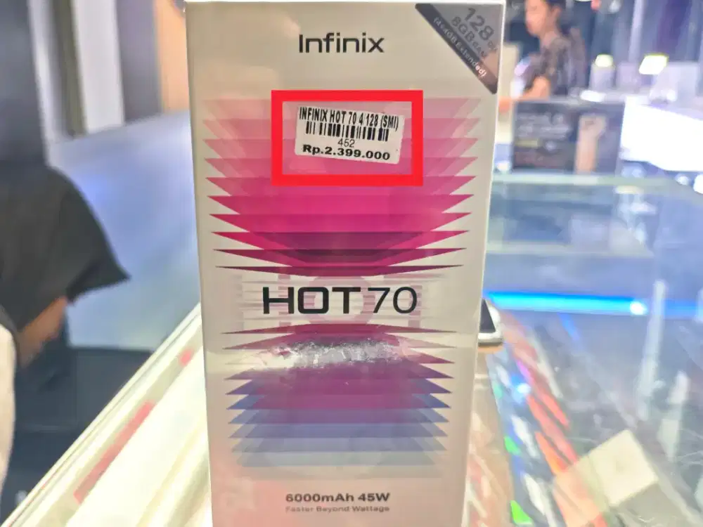 INFINIX HOT 70 RAM 4+4/128GB ATLANTIS DAHSYAT