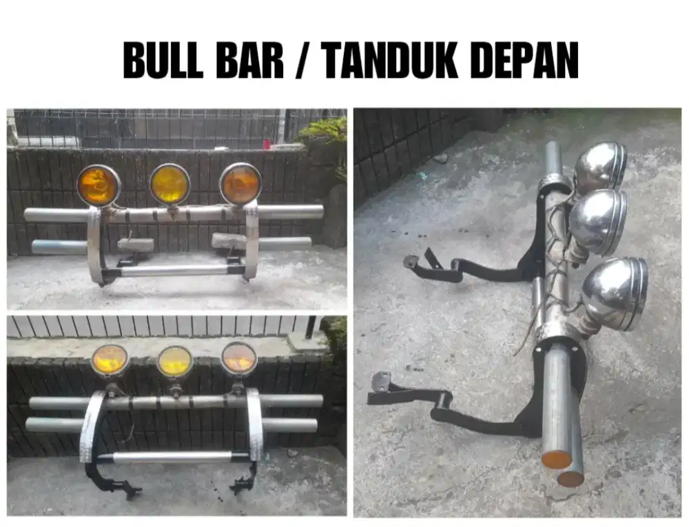 Bull Bar / Tanduk Depan.