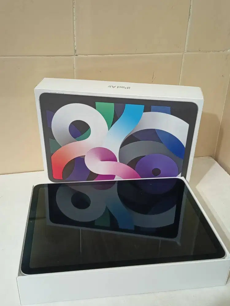 Bundle iPad Air 4 ex-iBOX + Apple Pencil 2_ORI_LENGKAP BOX & CHARGER