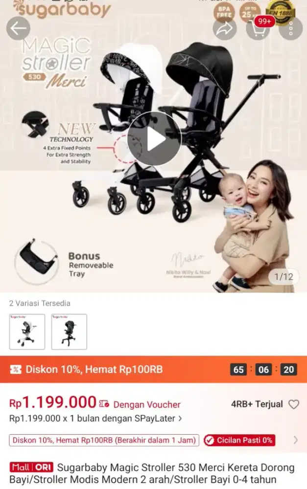 Dijual Stroller, Slow cooker dan Kursi Mandi