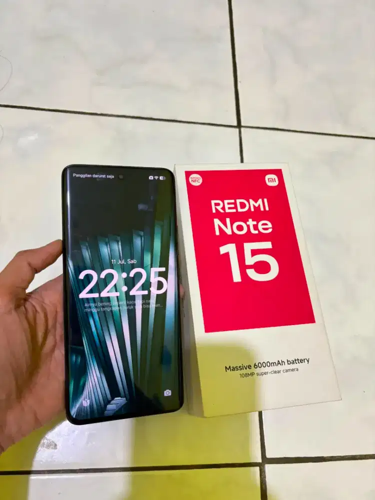 Redmi note 15 8+4/256 fulset
