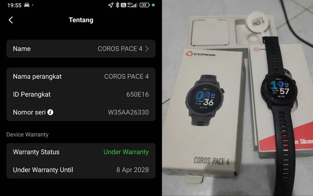 Forsale SmartWatch Coros Pace 4