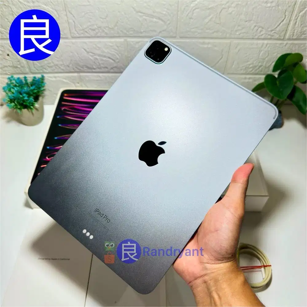 iPad Pro 11 Inchi M2 2022 256GB Space Gray INTER WiFi Only Fullset Ori