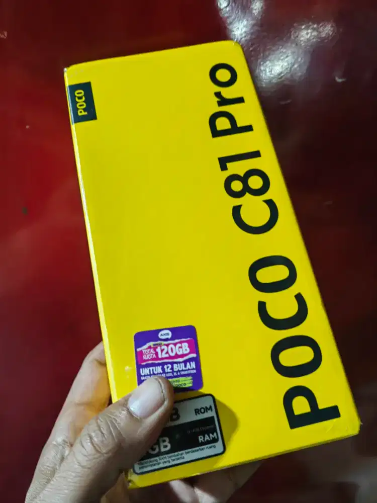 poco c81 pro 8/128 new segel box
