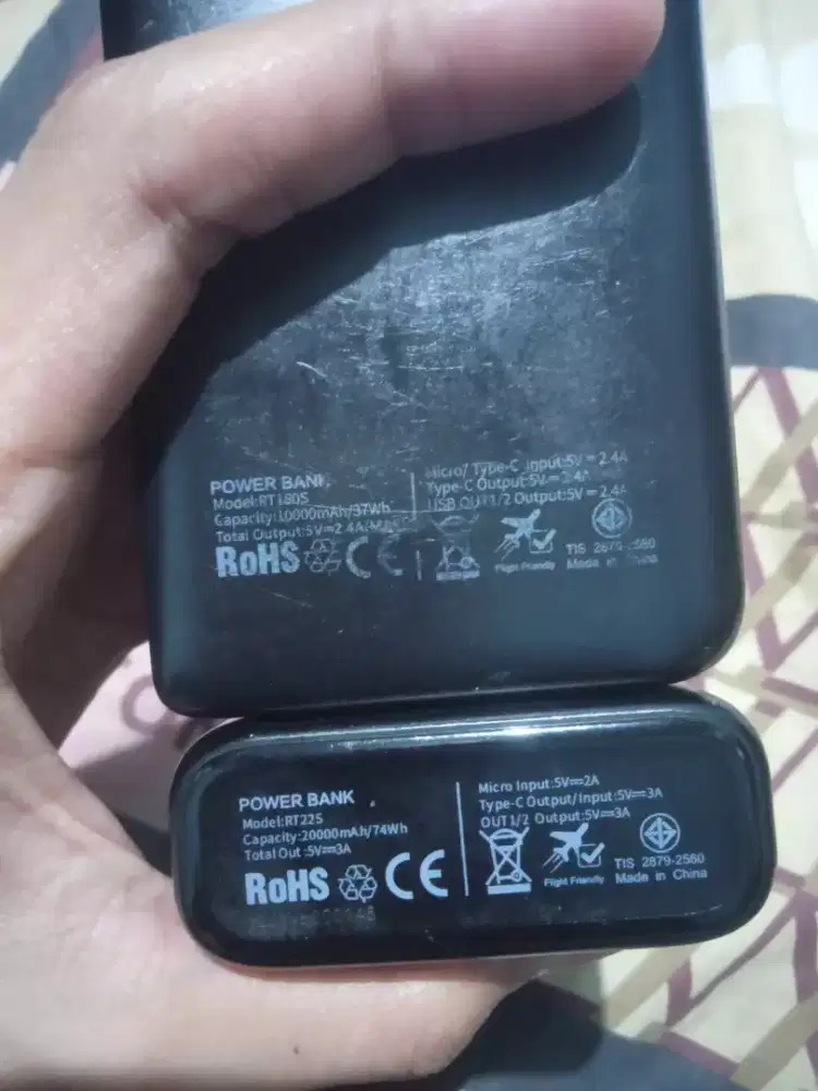 Powerbank 10000MAH dan 20000MAH