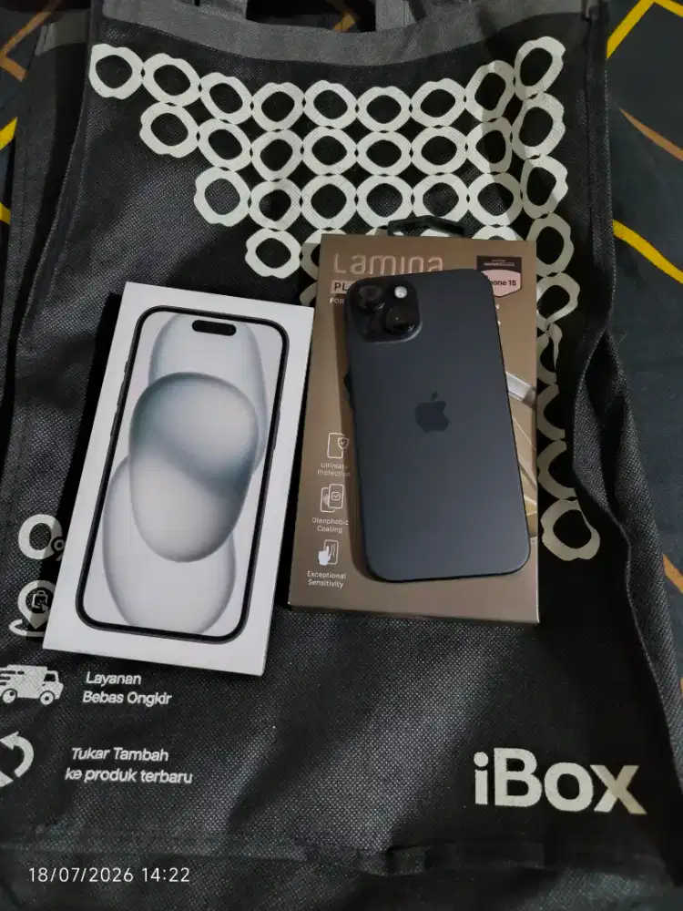 IPHONE 15 (128GB) RESMI IBOX