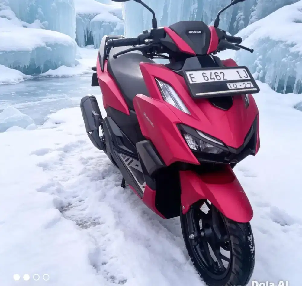 Vario 160 motor jarang di pake kilometer mung 8 ribu