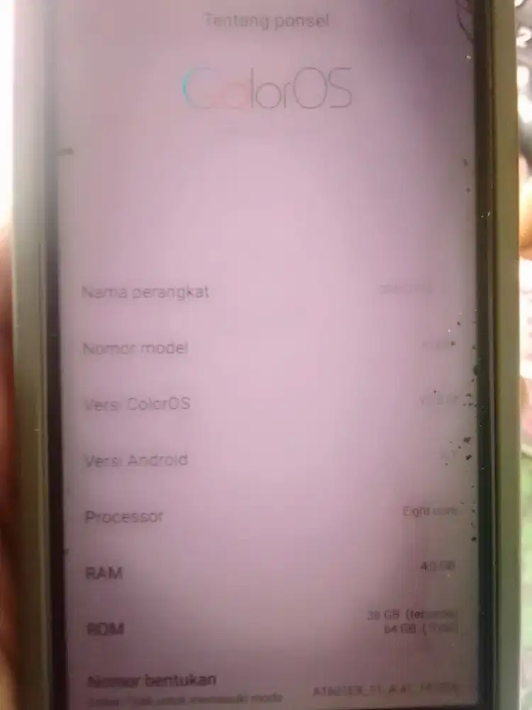 Oppo f1S juos bantangan