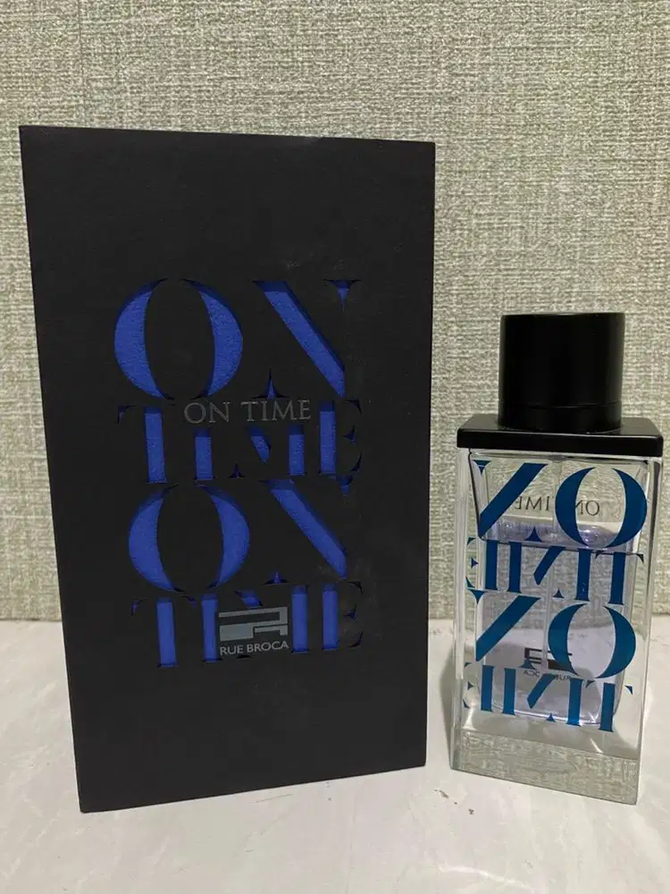 Parfum Afnan Rue Broca On Time Blue EDP 100ml for men