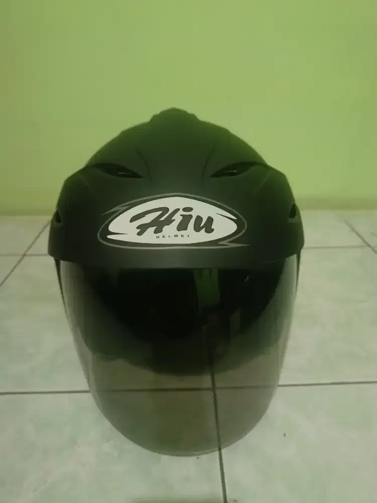 Helm Half Face Hitam
