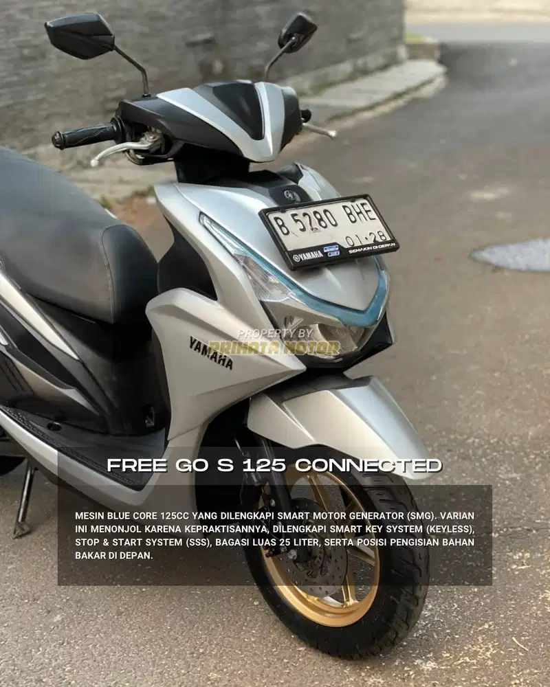 YAMAHA FREEGO S 125 CONNECTED 2023