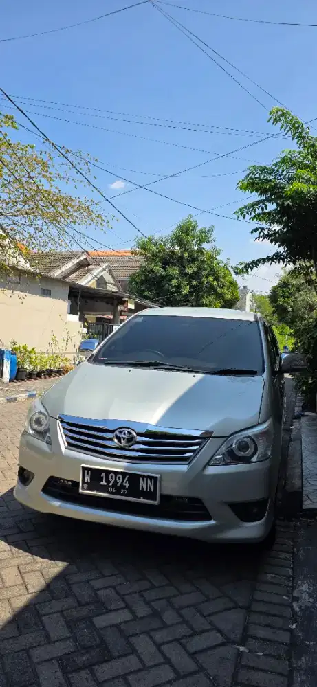 Kijang innova 2012 diesel AT qr code bio solar
