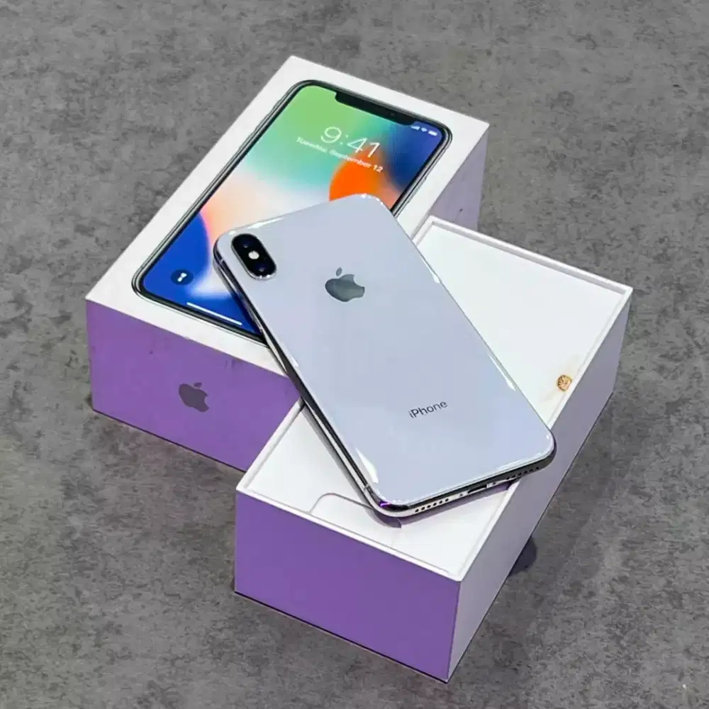 iPhone X 256 whitelist all operator permanen mulus