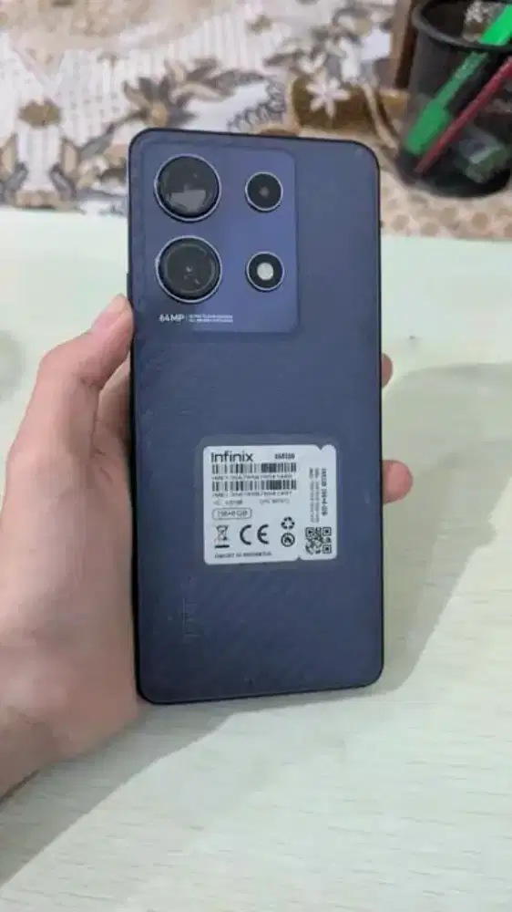 infinix note 30 8/256
kelengkapan fullset 
min pemakaian aja
