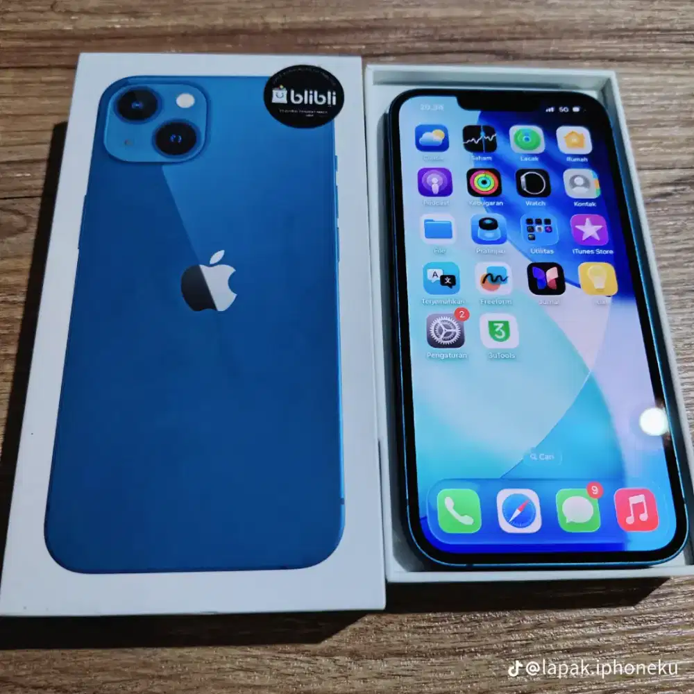 iPhone 13 128 GB Blue Second Ex Ibox