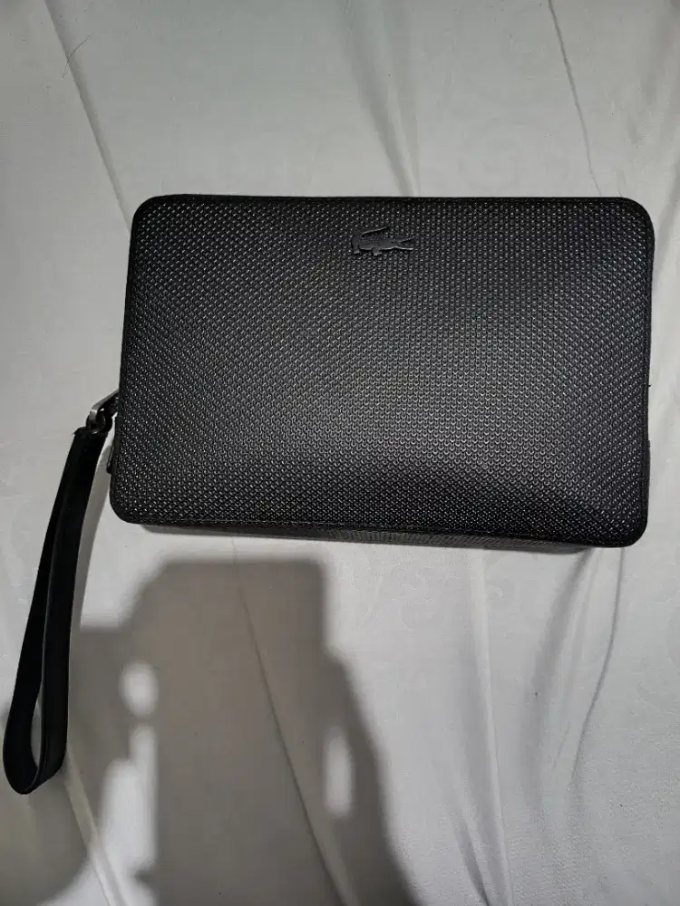 Jual BU Tas Tangan Clutch Lacoste Original