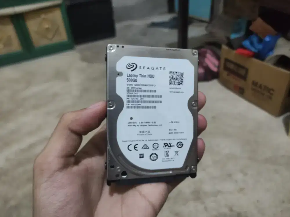 Hdd/hardisk 2,5 inch laptop seagate 500gb, normal, sentinel 100% semua