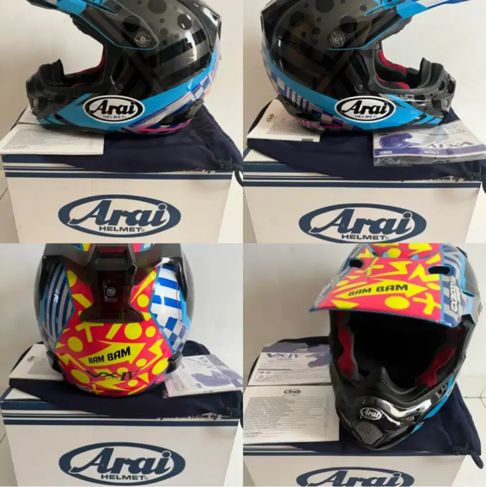 ARAI JUSTIN BARCIA HELMET