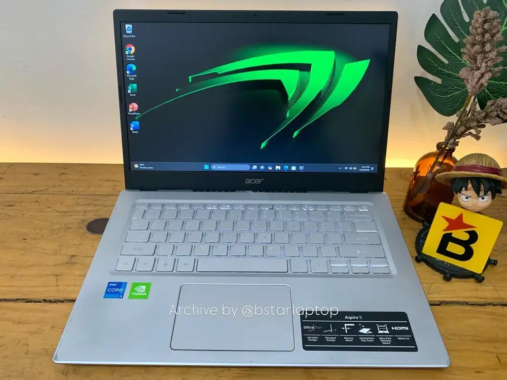 Laptop Acer Aspire 5 Core i5 gen11 RAM 8 / 512 Dual VGA Nvidia MX350