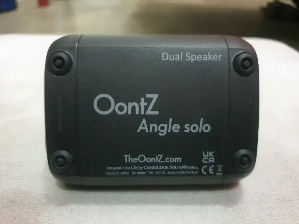 Speaker Bluetooth Oontz Angle Solo (Baca Deskripsi)